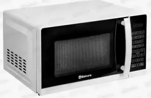 Фото Микроволновая печь Sakura SA-7052W белый, 20 л, 700 Вт, переключатели - сенсор