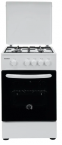Фото Плита газовая 50х60 KRAFT KF-FSK5301GW бел